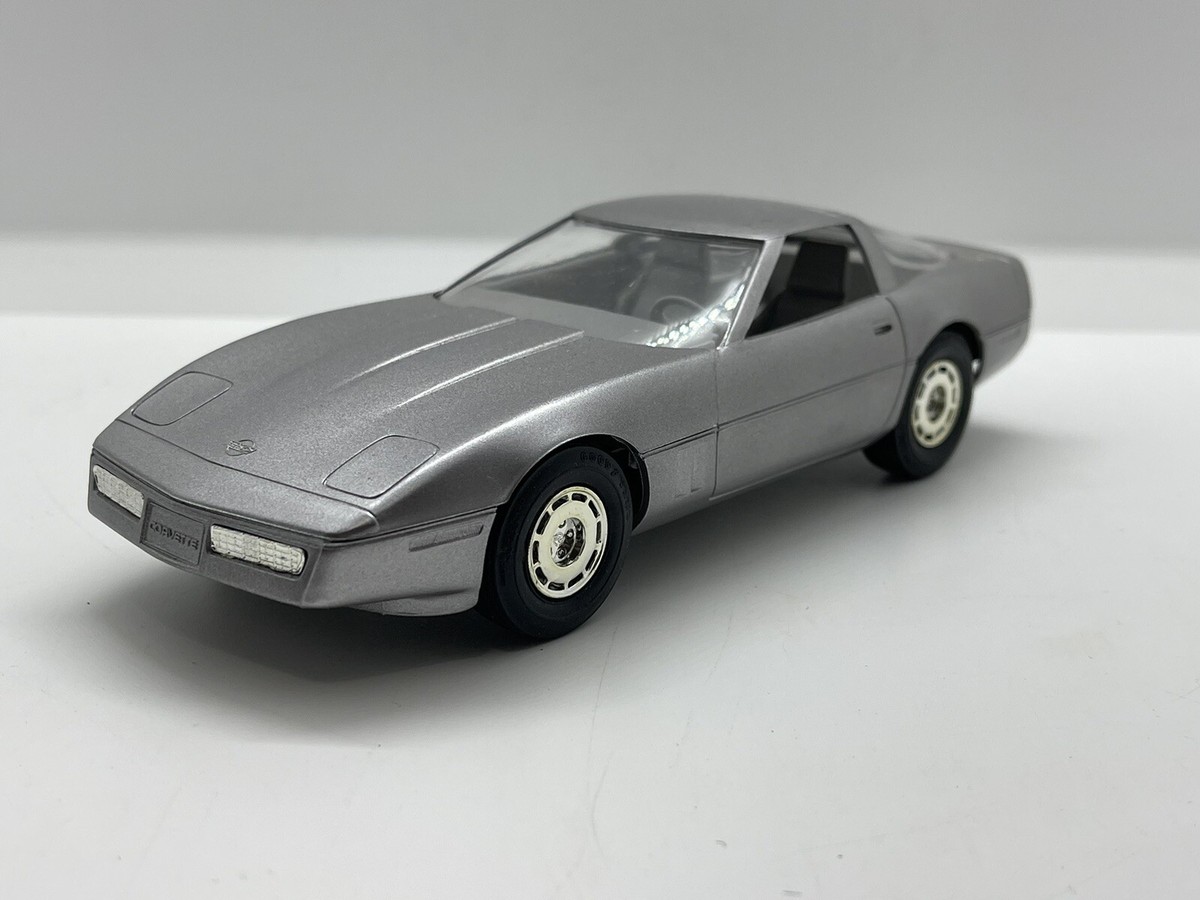 1984 Chevrolet Corvette Promo Car Silver New In Box 1/24 Scale | eBay