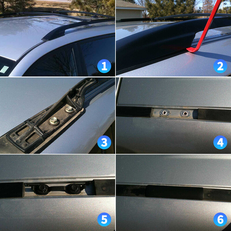Roof Rack Removal Cover Kit Clips Bolts For Toyota Land Cruiser ...