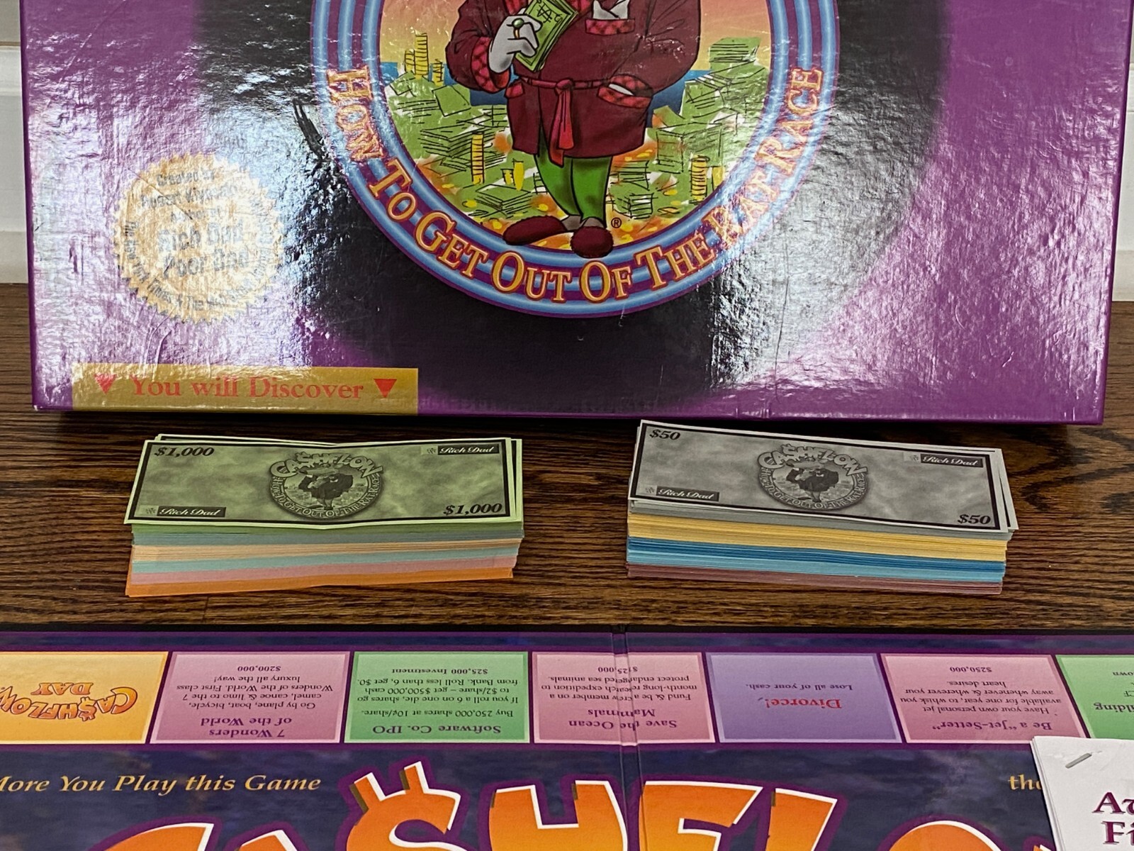Cashflow Kids – Jeu De Société éducatif Rich Dad Sur L’éducation Financière, Multicolore, 2017