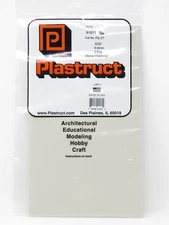 Plastruct 91532 5/36" Wood Planking Flooring Material Patterned Sheets O Scale