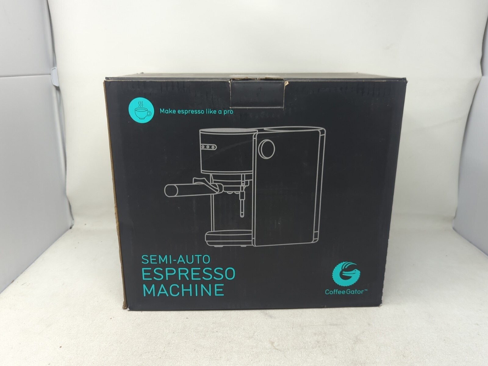 Coffee Gator Espresso Machine For QuickBrew with Milk Frother (IG961
