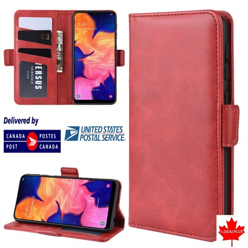 Samsung GalaxyA10 / A10E / A10S Flip Wallet Soft Case / Cover / Card Holder Kickstand - Imagen 26 de 32