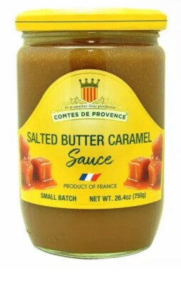 Comtes De Provence Salted Butter Caramel Sauce, 26.4 Ounce PRODUCT OF FRANCE