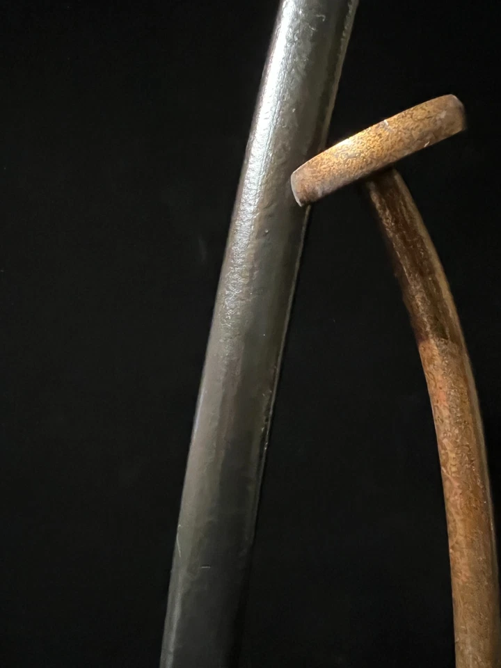 Espada Japonesa Koshirae EDO Firmada TSUBA Pájaro y Pez MENUKI Montaje Espada Foto 4 de 4