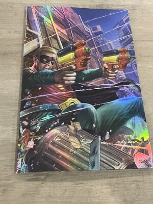 ORBIT EMINEM 1 RAPBOY VIRGIN VARIANT PUNISHER HOMAGE COMIC TIDAL WAVE Foil