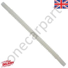 Universal Fuel Petrol Pump Hose Short 20cm - Corrugated Flexible Plastic Pipe