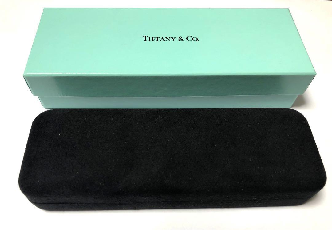 Tiffany & Co Blue Velvet Pen Case Empty Box Jewelry Necklace Storage mzmr