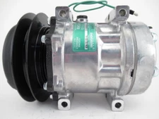  SD7H13 TYPE SANDEN  A/C COMPRESSOR  FITS LINK-BELT CASE KOBELCO KHR3241 KHR3197