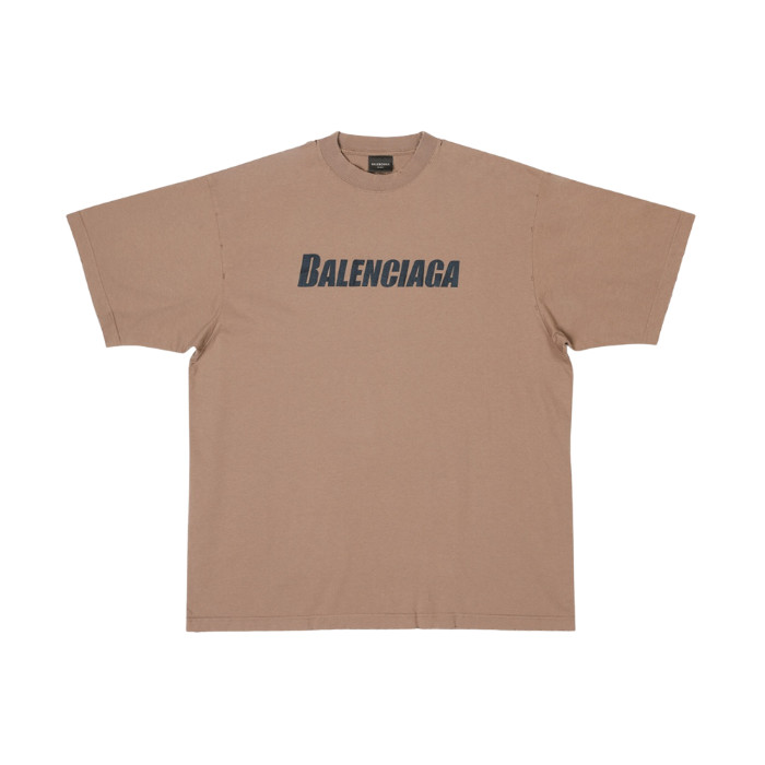 Balenciaga Grey Boxy Fit T-Shirt