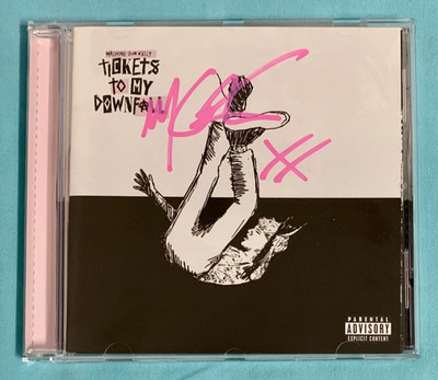 MACHINE GUN KELLY Autogramm Tickets to my Downfall SIGNED CD mgk, Lost Americana