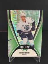 2025-26 Upper Deck Allure Green Quartz Shane Wright  16/99 #21 Seattle Kraken