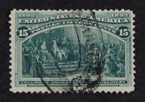 CKStamps: US Stamps Collection Scott#238 15c Columbian Used