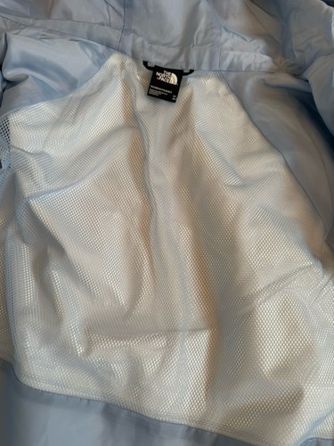 The North Face Donna Plus Antora Giacca Antipioggia Felpa con Cappuccio Acciaio Blu Taglia 3X Nuova con etichette $120 - Foto 9 di 16