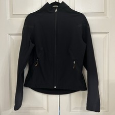Women s Black Nike Zip Up Jacket Size M light jacket workout