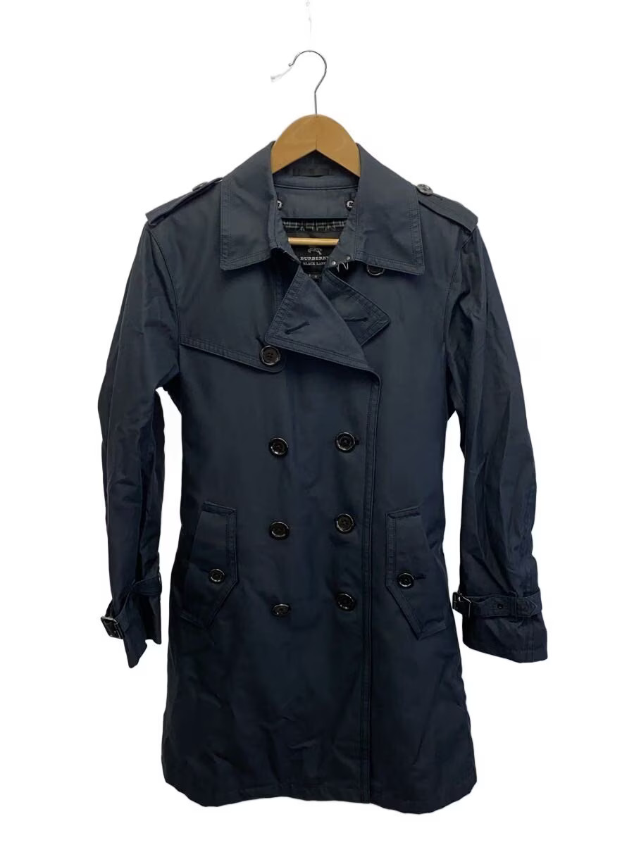 BURBERRY BLACK LABEL trench Coat Indigo M