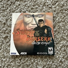 Sword of the Berserk: Guts' Rage (Sega Dreamcast, 2000) CIB Complete Tested Reg