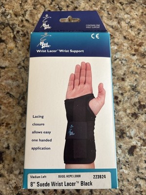 Med Spec Wrist Lacer Wrist Support 8''MEDIUM Left 223934 BRAND NEW
