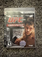 UFC 2009 Undisputed PS3 Game & Case No Manual Tested Working