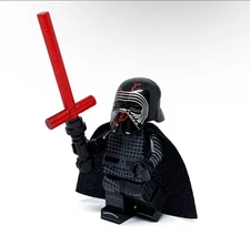 Kylo Ren Custom Minifigure Lego Star Wars Sith Lord First Order Force Awakens
