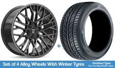 Wolfrace 71 Alloy Wheels & Winter Tyres 20" For Genesis GV80 [JX1] 20-22