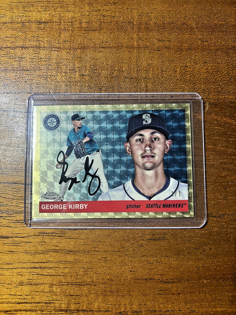 George Kirby 2025 Topps Chrome Platinum Superfractor 1/1 #125