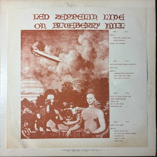 New ListingLED ZEPPELIN Live On Blueberry Hill 2LP LA Forum 1970 Led Records