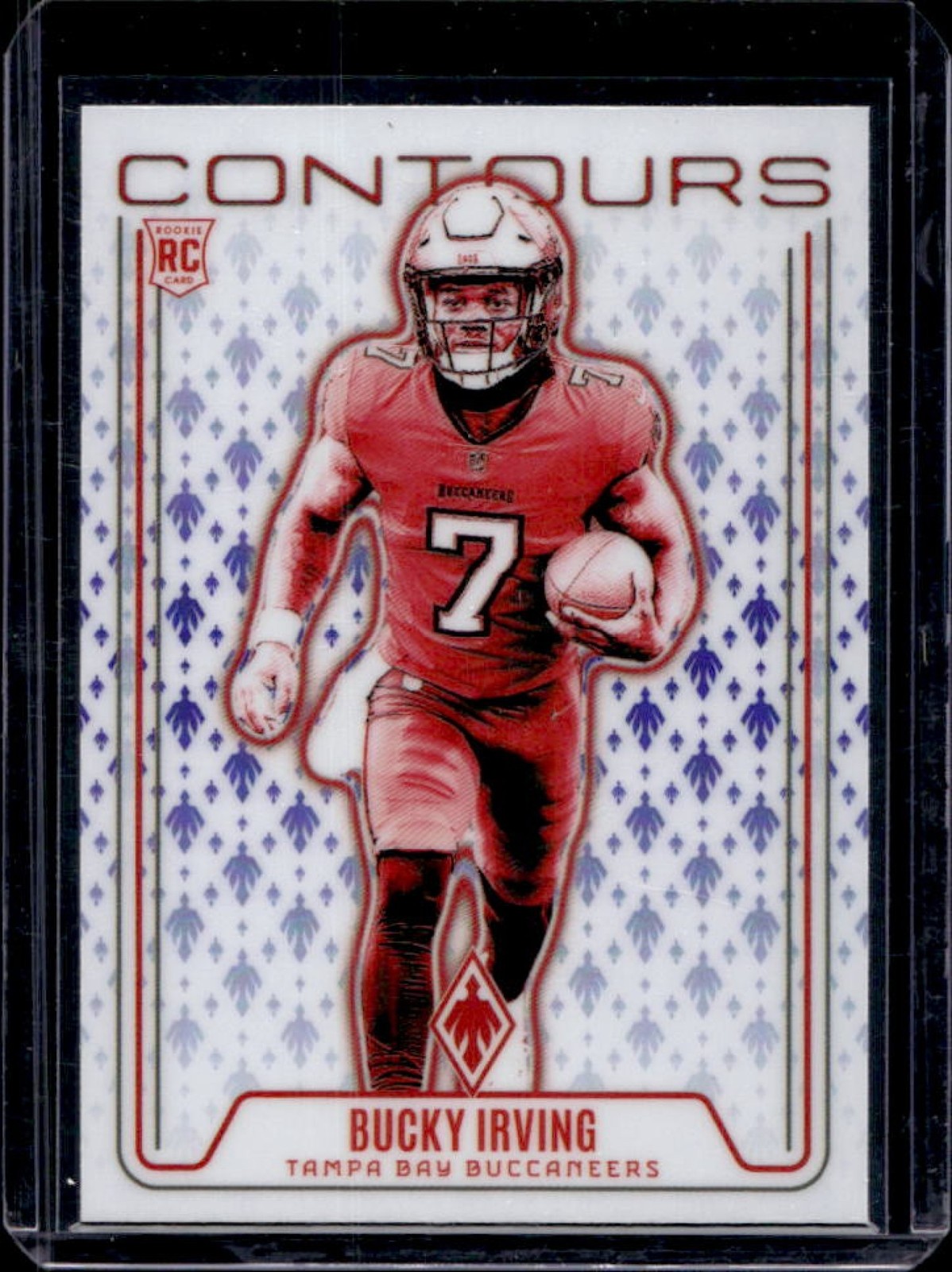 2024 Phoenix Bucky Irving Contours RC Purple #CON-BIG Buccaneers