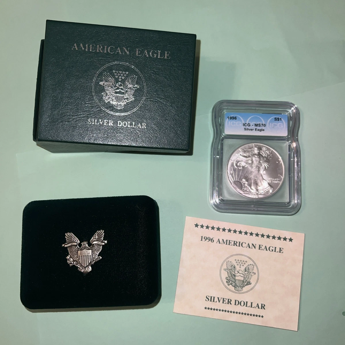 1996 American Eagle Silver Bullion Coins for sale | eBay