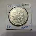 1894-S Morgan Silver Dollar $1 Better Semi-Key Date Coin Harshly Cleaned
