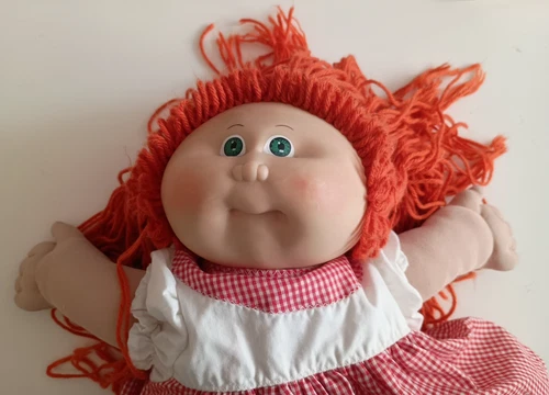 Cabbage Patch Doll signed Red hair 1978-1982 Made in Mexico