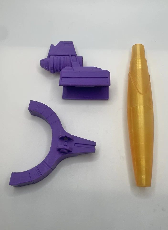 Vintage Transformers G1 Galvatron  REPRO Missile Cannon Gun Set Replacement Part - Image 3 of 4