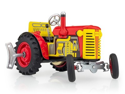 Traktor ZETOR červený - plastové disky kol KOVAP