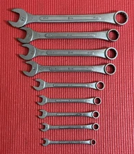 Vintage S-K Tools 11pc SET Metric Combination Wrench SET 7mm - 19mm MADE IN USA