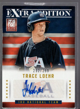 2013 Elite Extra Edition USA Baseball 18U Signatures #10 Trace Loehr/299 - NM-MT