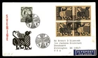 Mayfairstamps Sweden FDC 1971 Animal Figures Woven Combo First Day Cover aax_796