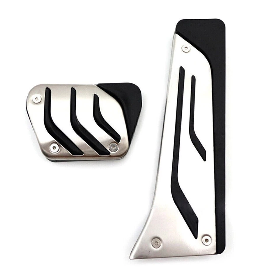 Kit de cubierta de pedales de freno de gas para pie de coche para BMW Serie 1/2/3/4/5/6/7/8 X1/3/4/5/6 Z4 Foto 2 de 4