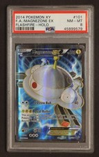 2014 Pokemon XY Flashfire Holo Magnezone Ex #101 PSA 8