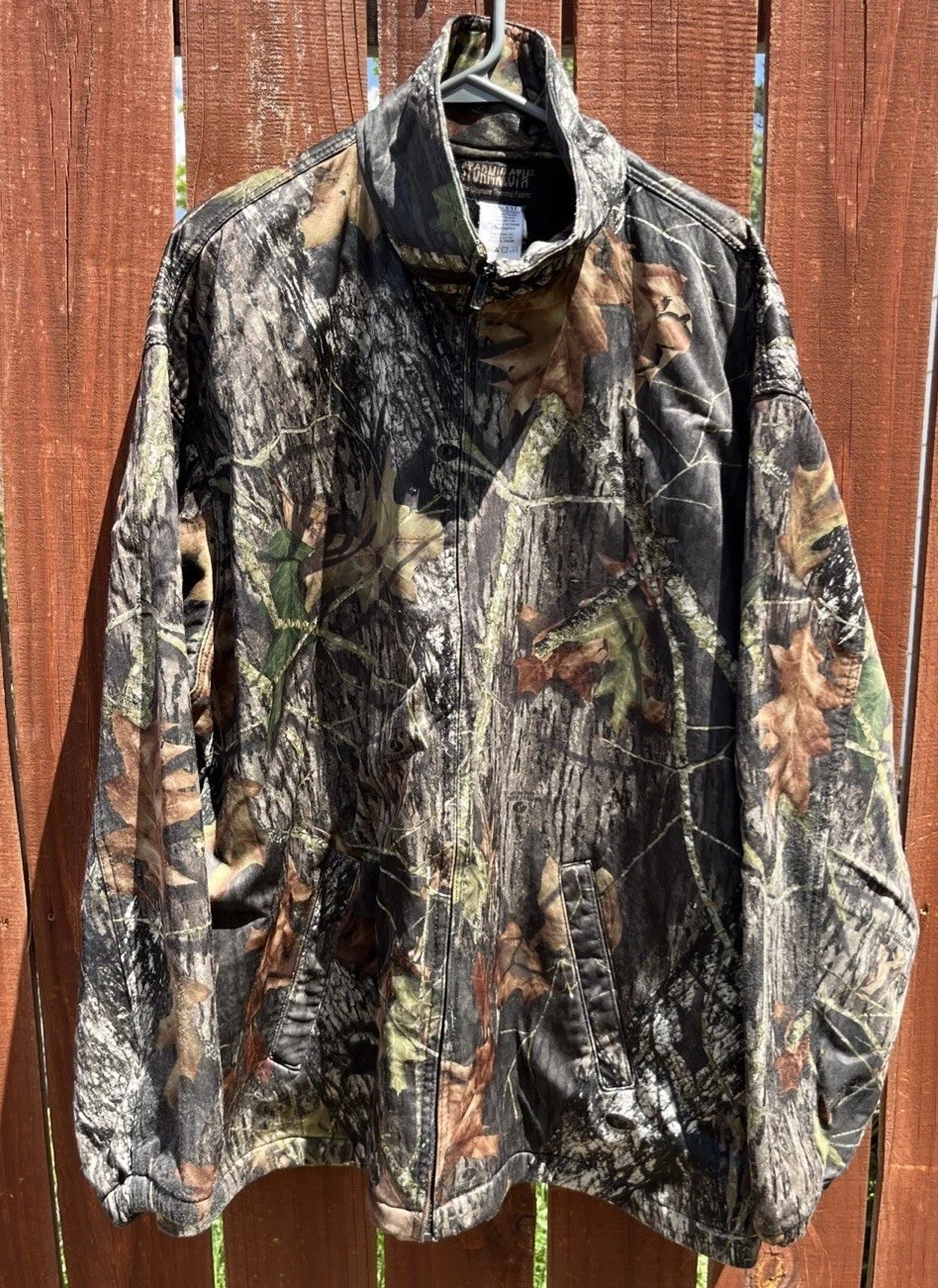 Stormkloth The Ultimate Thermal Fabric Mens XXL Dark Wooded Camo Jacket Hunting