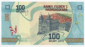 MADAGASCAR 100 Ariary, 2017, P-97, UNC World Currency