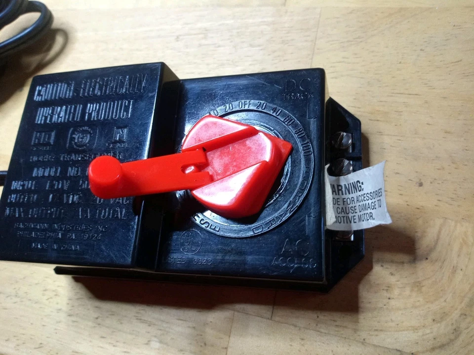 BACHMANN POWER PACK UL LISTED #44207 FOR G AND HO And N SCALE MODEL TRAINS - Image 4 of 4