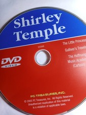 SHIRLEY TEMPLE 3 FILMS DVD DISC ONLY USED FREESHIP NOTRACKING