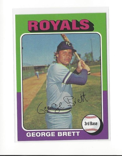 George Brett #BB-24 2016 Topps Berger's Best card