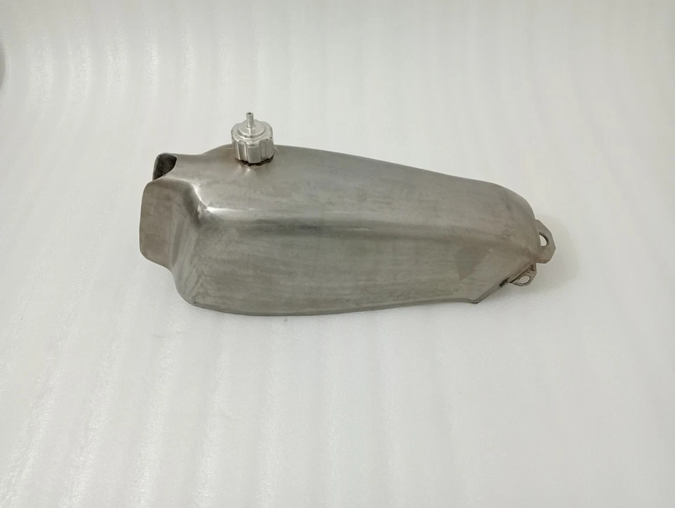 Honda TL250 TL 250 Trials 195-76 acero crudo combustible gasolina tanque + tapa | apto para Foto 3 de 4