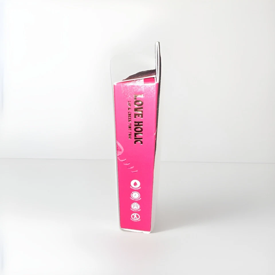 Love Holic Lip & Cheek Tint Set 3pc Romantic Beauty Blush Stain Trio New Sealed - Image 3 of 4