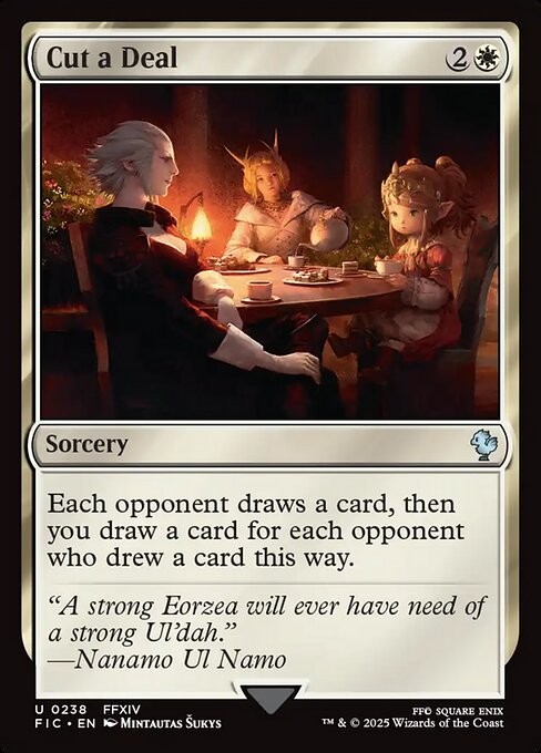 Cut a Deal 238 U Normal FIC MTG NM