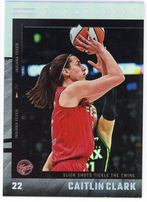 #ad 2025 Panini Caitlin Clark Chronicled WNBA Caitlin Clark #45 Holo $3.49