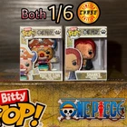 Buggy the Clown & Shanks 1/6 Chase One Piece Funko Bitty Pops Lot 2025