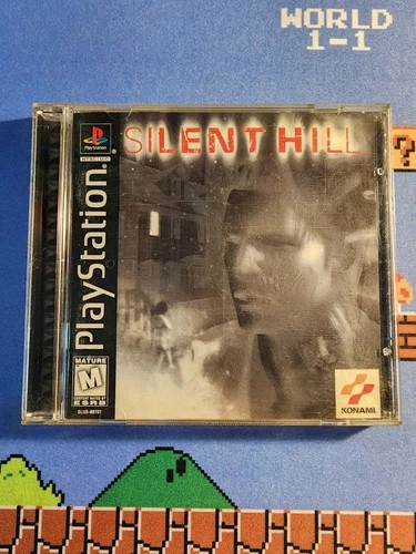 Silent Hill PS1 PlayStation 1 CIB Complete Tested Authentic Black Label