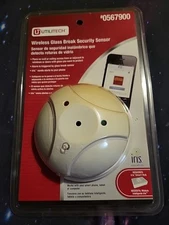 HOME SECURITY Utilitech Wireless Glass Break Security Sensor 0567900 MSRP $29.99