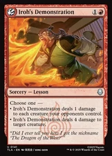 MTG Avatar U Iroh's Demonstration #0141 PLAYSET 4X X4